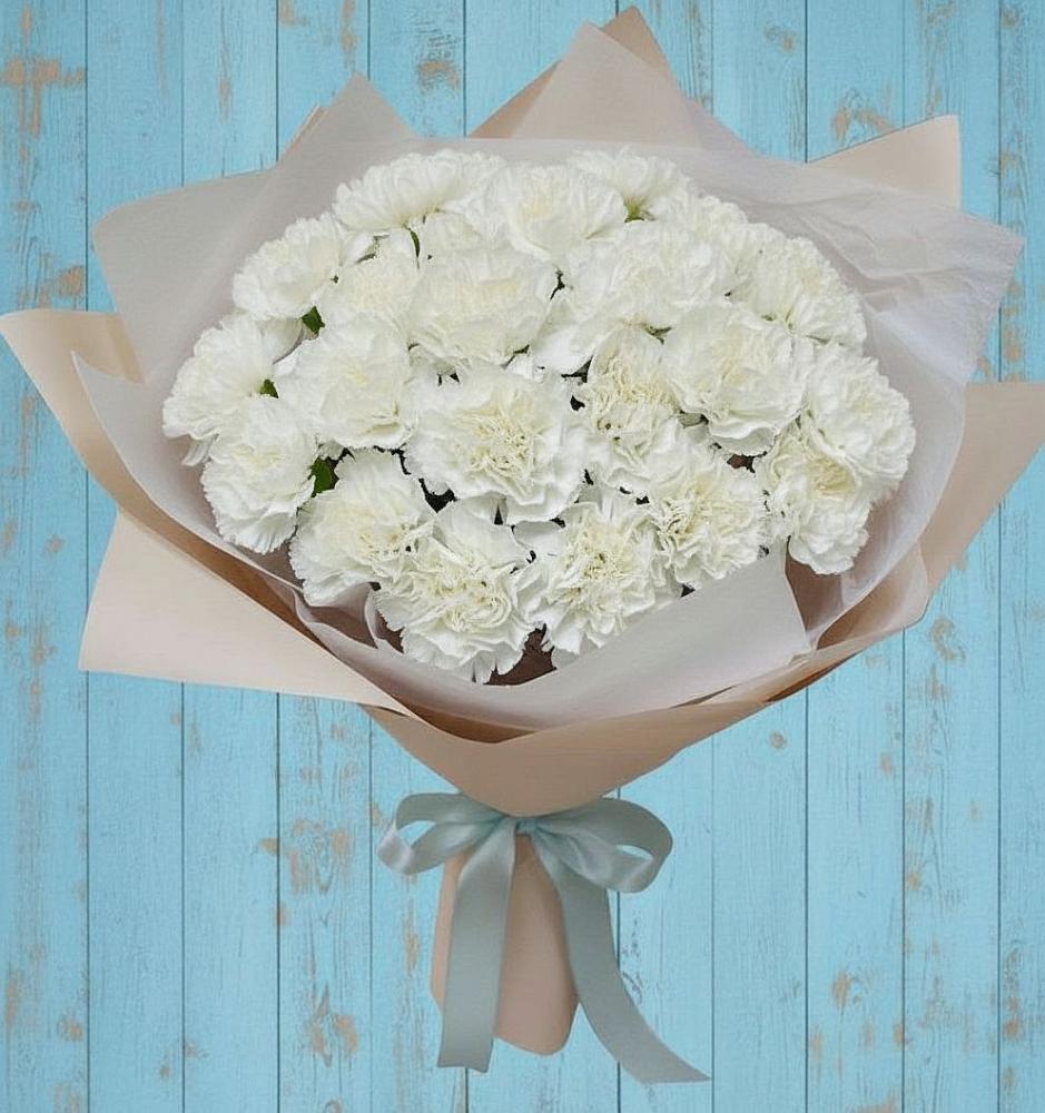 Букет цветов из: Гвоздики в Волжский