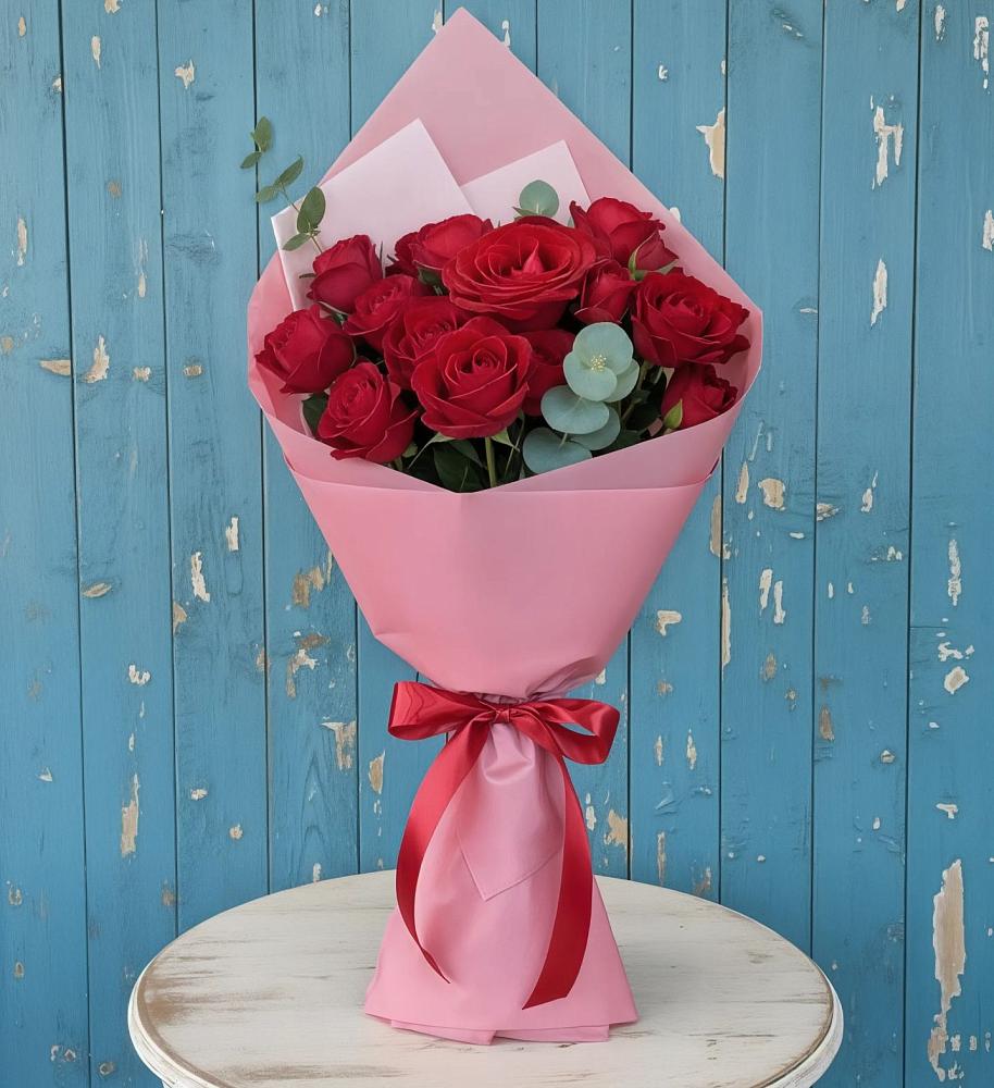 Букет цветов из: Розы в Волжский