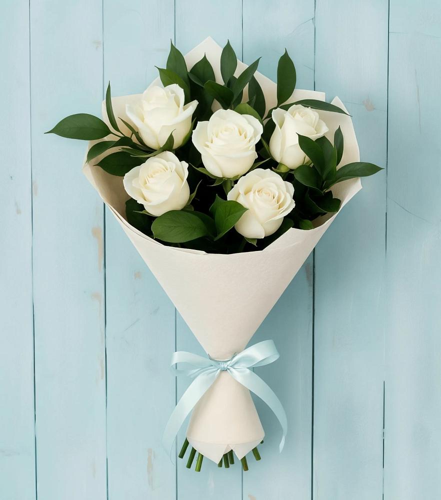 Букет цветов из: Розы в Волжский