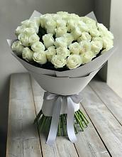 Букет 35 Белых роз #REPLACE_PRED# Волжский