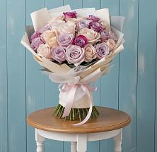 Букет цветов из:  Розы в Волжский