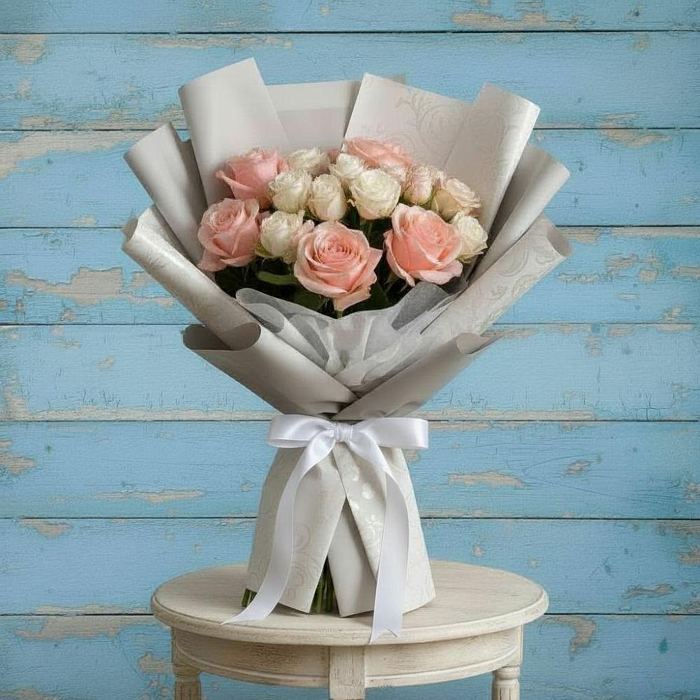 Букет цветов из: Розы в Волжский