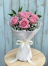 Букет цветов из:  Розы в Волжский