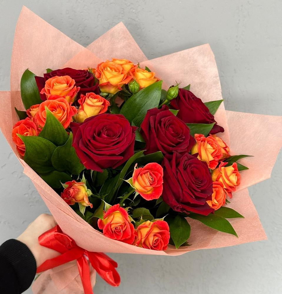 Букет Любовь и восторг в Волжский