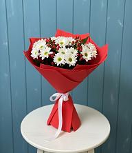 Букет цветов из:  Хризантемы в Волжский