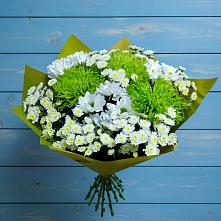 Букет цветов из:  Хризантемы в Волжский