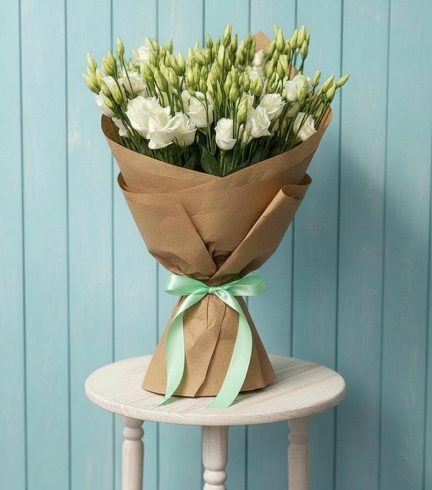 Букет цветов из: Лизиантусы в Волжский