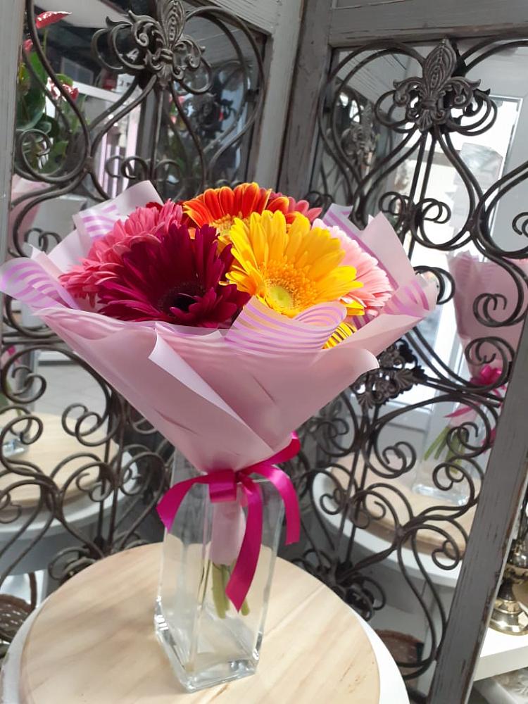 Букет цветов из: Герберы в Волжский