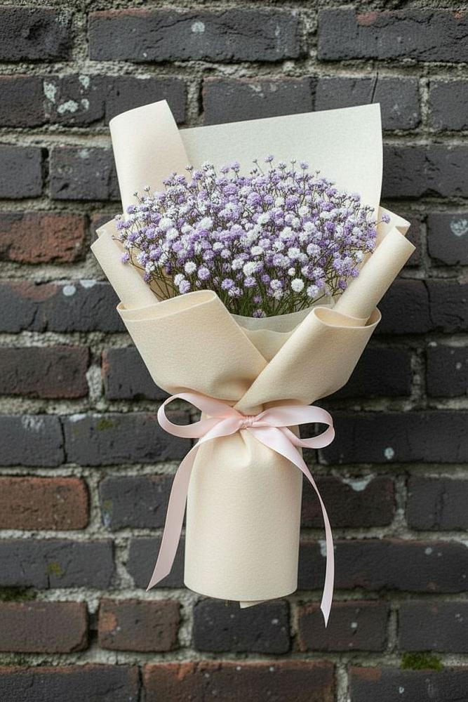 Букет цветов из: Гипсофила в Волжский