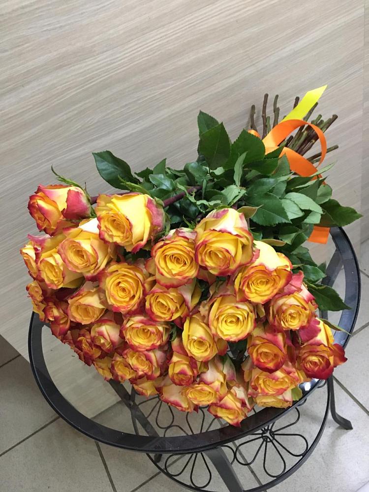 Букет Желтые розы в Волжский