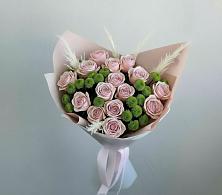 Букет цветов из:  Розы и Хризантемы в Волжский