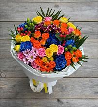 Букет цветов из:  Розы и Хризантемы #REPLACE_PRED# Волжский