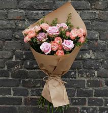 Букет цветов из:  Розы в Волжский