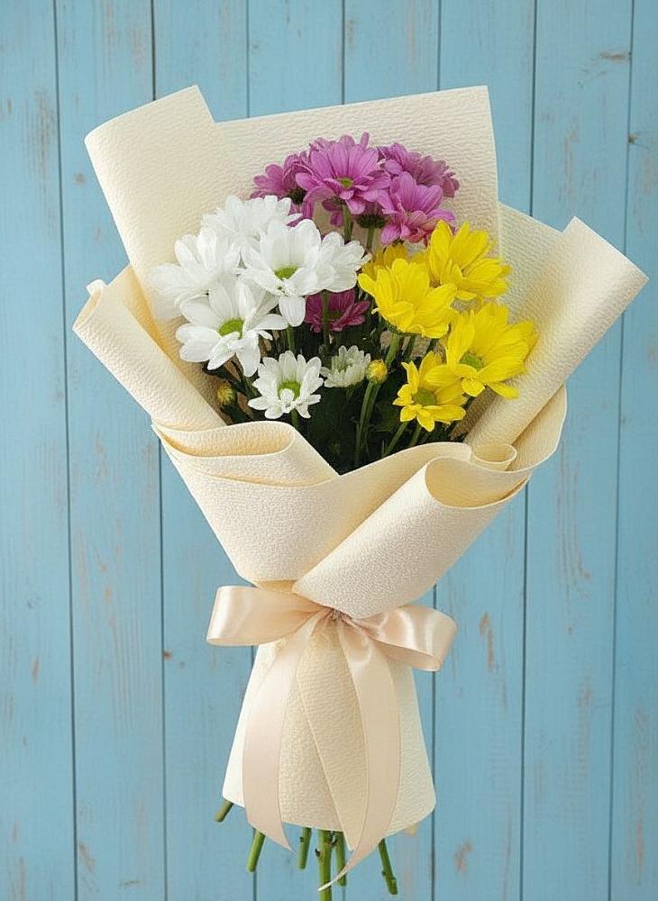 Букет цветов из: Хризантемы в Волжский