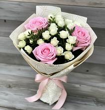 Букет цветов из:  Розы в Волжский