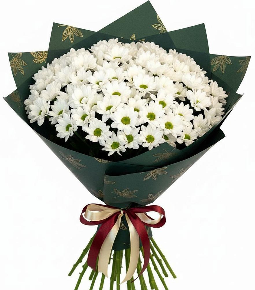 Букет цветов из: Хризантемы в Волжский