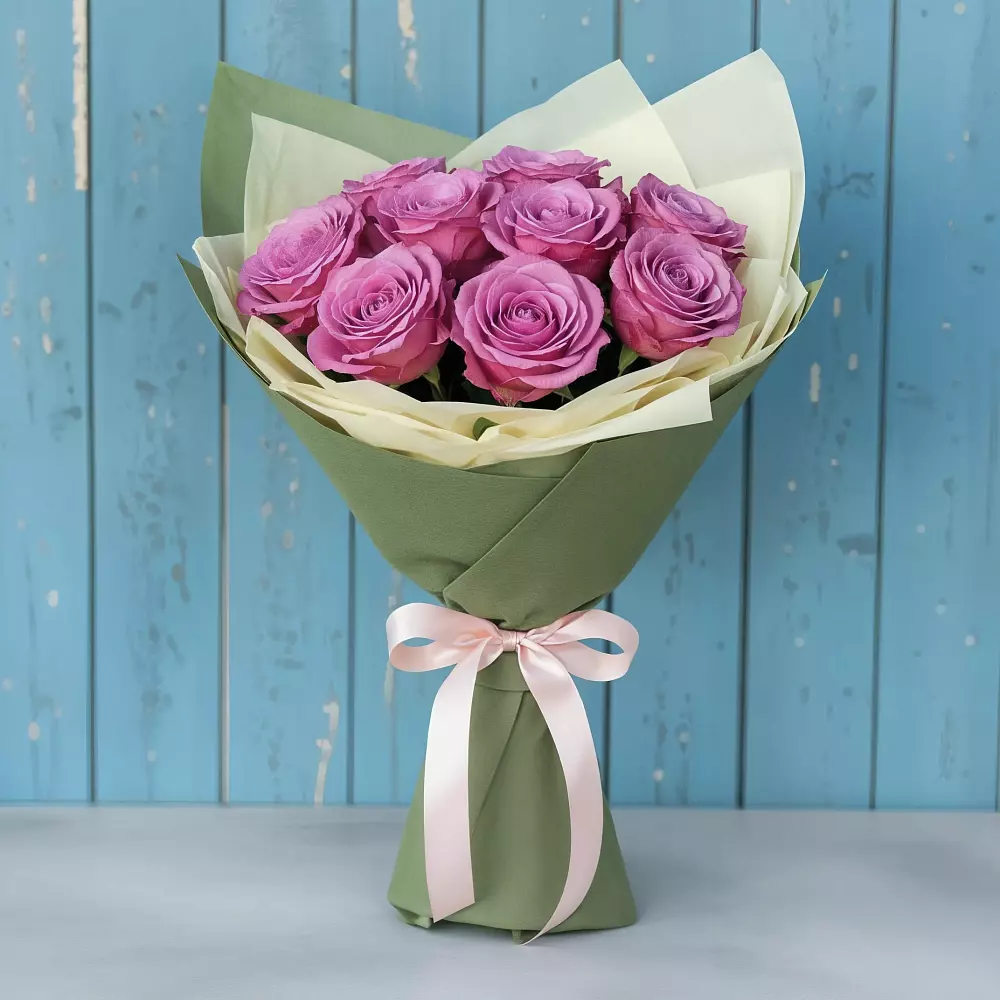 Букет Розы Фёрст Леди в Волжский