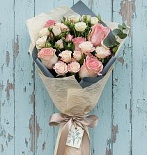 Букет цветов из:  Розы в Волжский
