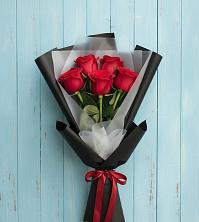 Букет цветов из:  Розы в Волжский