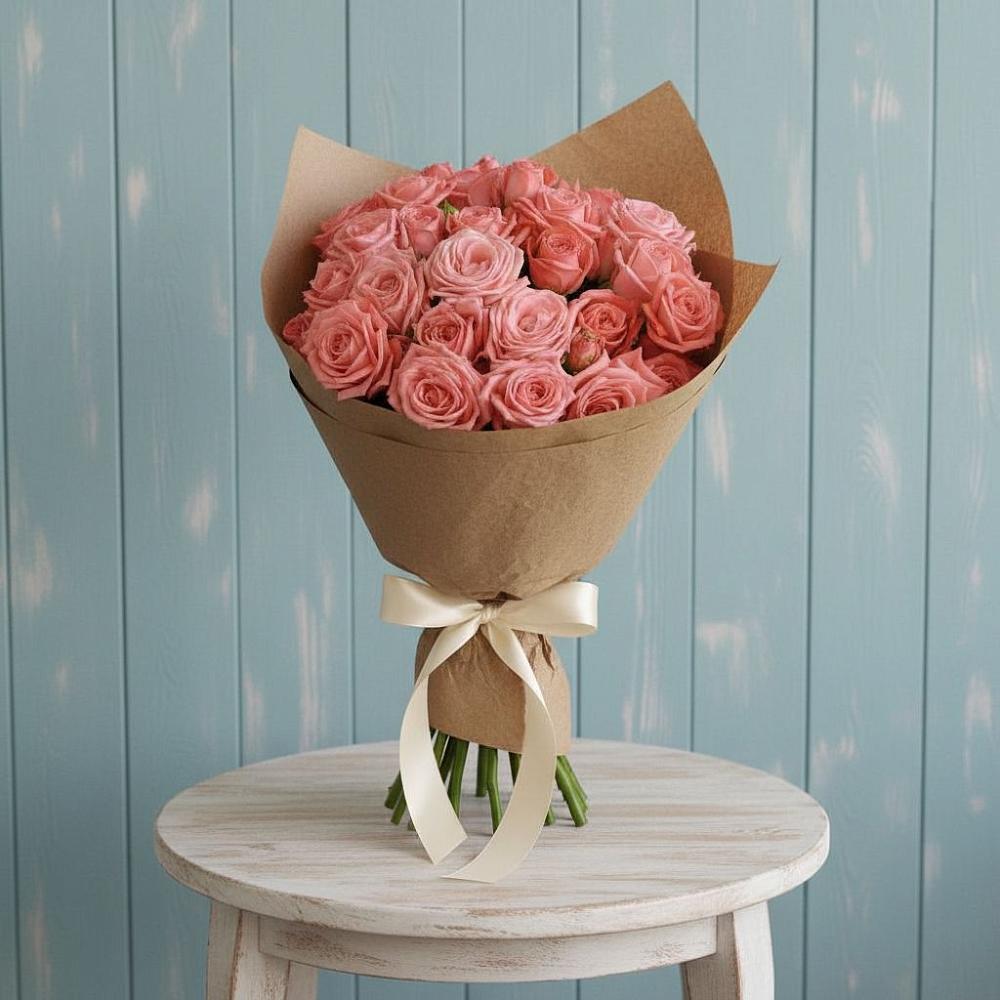 Букет цветов из: Розы в Волжский