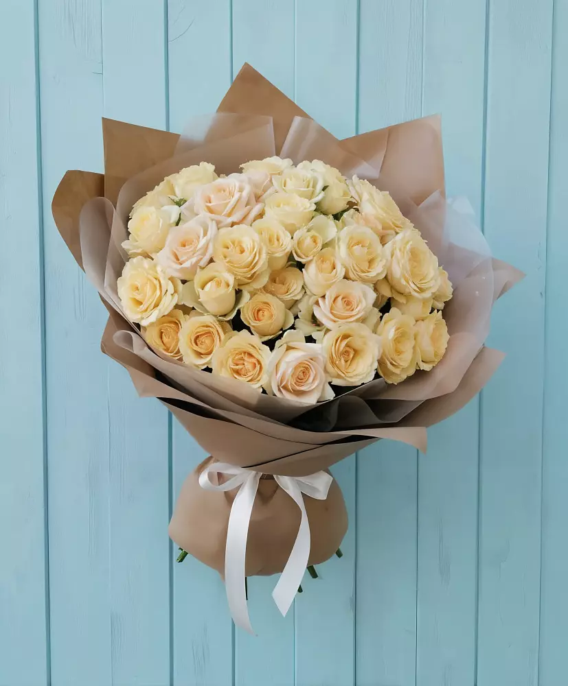 Букет Кремовое облако в Волжский