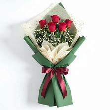 Букет цветов из:  Розы в Волжский