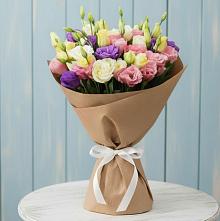 Букет цветов из:  Лизиантусы в Волжский