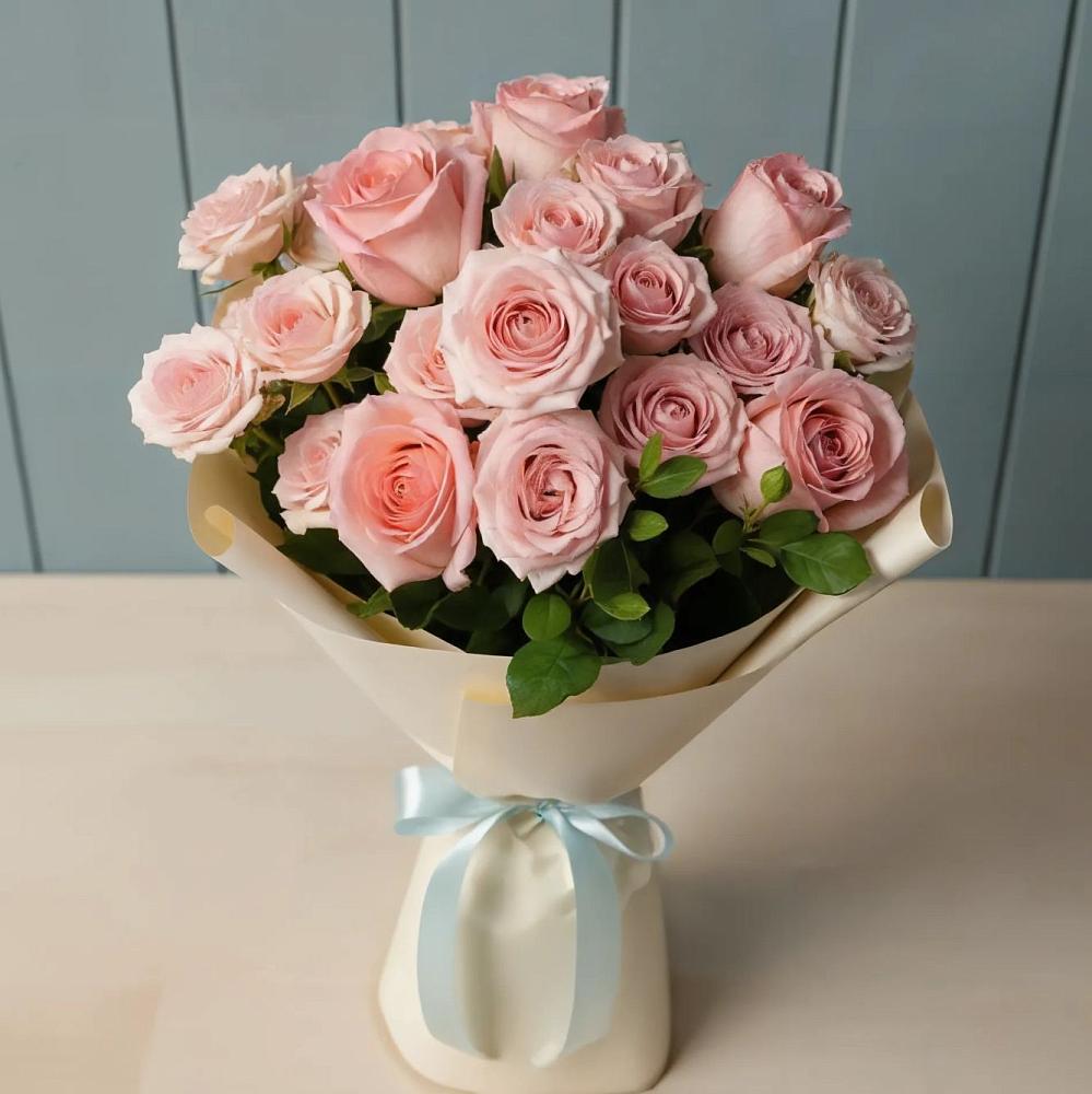 Букет Розовый шарм в Волжский