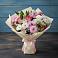 Букет цветов из: Хризантемы, Альстромерии и Розы в Волжский